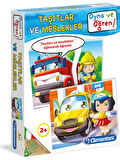 Taşıtlar ve Meslekler 2+ Yaş Oyna Öğren