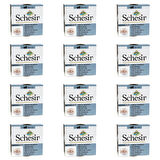 Schesir Ton Balıklı ve Barlam Balıklı Yetişkin Kedi Konservesi 85 Gr (12 Adet)