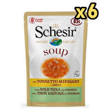 Schesir Ton Balıklı Balkabaklı Kedi Çorbası 85 Gr x 6 Adet