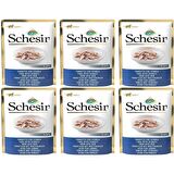 Schesir Jelly Ton Balıklı ve Levrekli Pouch Kedi Konservesi 85 Gr *6 Adet