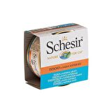Schesir Broth Naturel Sauce Ton Balıklı ve Cipura Yetişkin Kedi Konservesi 70  Gr  x 3