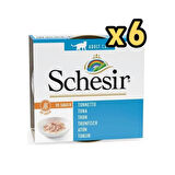 Schesir Soslu Ton Ve Somonlu Kedi Konservesi 70 Gr x 6 Adet