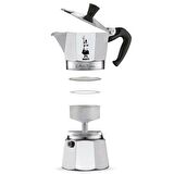 Bialetti Moka Pot Express 1 Cup Gri 0001161