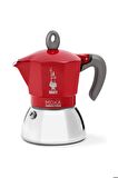 Indüksiyon Mokapot Kırmızı (6 CUP)