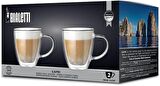 Bialetti Set 2 bardak Double Wall Capri, 2x 160 ml, (ısı yalıtımlı, borosilikat cam)