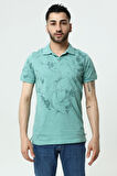 Guild 8006 Regular Fit Mint Yeşili T-Shirt
