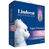 LindoCat Advanced Super Premium Extra Güçlü Topaklanan Pudra Kokulu Kedi Kumu 10 lt 2'li