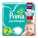 Prima Aktif Bebek 2 Numara Mini 39'lu Bebek Bezi
