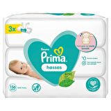 Prima Islak Havlu 3 Paket 156 Yapraklı  Sensetive Islak Mendil