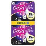 Orkid Platinum Gece Ekstra (Boy 4) 10 adet Hijyenik Ped