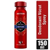 Old Spice Captain Deodorant Body Spray 150 Ml