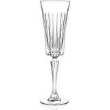 Gordion M03506 RCR Timeless Flüt 6 lı Şampanya Kadehi 210 Ml