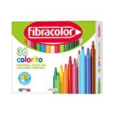 Fibracolor Colorito Keçeli Boya Kalemi 36 Renk