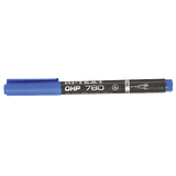 Hi-Text Asetat Kalemi Permanent S Seri Mavi 780