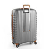 Unisex Valiz 52223445 Roncato Trolley Medıo 4R 72 Cm E-Lıte Cognac/Tıtanıo