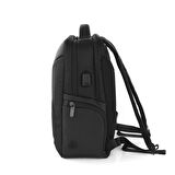 Tanımsız  Unisex Laptop Çantası 41722001-01 Roncato SURFACE BACKPACK WITH 14" LAPTOP HOLDER Nero