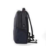 Tanımsız  Unisex Laptop Çantası 41722122-22 Roncato SURFACE BACKPACK WITH 15.6" LAPTOP HOLDER Anthracite