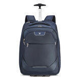 Tanımsız  Unisex Laptop Çantası 41621623-23 Roncato JOY MEDIUM CABIN BACKPACK TROLLEY (42 L)  Dark Blue
