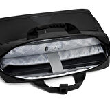 Unisex Evrak Çantası 41227301 Roncato Borsa Uffıcıo 2 Manıcı 1 Comp.(Pc 15.6/Tablet) Clayton Nero