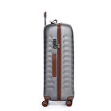 Roncato  Unisex Valiz 52313445-3445 E-Lite Large Luggage 80.5Cm Cognac/Titanium