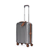 Roncato  Unisex Valiz 52333445-3445 E-Lite Cabın Luggage 40Cm Cognac/Titanium