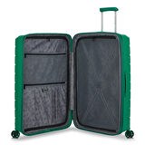Kadın Valiz 41818107 Roncato STROLLEY GRANDE 4R 78 CM EXP. B-FLYING Verde Brillante