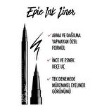 Siyah Eyeliner - Epic Ink Liner Black 800897085605