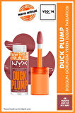NYX Professional Makeup Duck Plump Dolgun Görünüm Veren Dudak Parlatıcısı - 08 Mauve Out Of My Way