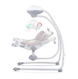 Bonibos Fitch Baby Dönerli Elektrikli Salincak Ana Kucağı / Elephant gray