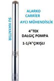 ALARKO 4SDM2/16 0.75KW 1HP 220V TAKIM DALGIÇ POMPA