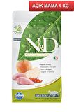 ND Tahılsız Yaban Domuzu Etli Elmalı Kedi Maması 1 Kg AÇIK