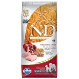 N&D Ancestral Grain Düşük Tahıllı Senior Tavuklu ve Narlı 12 kg Orta ve Büyük Irk Yaşlı Köpek Maması