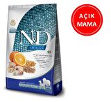 ND Düşük Tahıllı Ocean Morina Balıklı Med.Maxi Köpek Maması 1 Kg AÇIK
