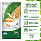 ND Düşük Tahıllı Ocean Morina Balıklı Portakallı Kedi Maması 1 Kg AÇIK