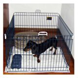 Ferplast Köpek Eğitim Kafesi 80 x 80 x 62 Cm Siyah