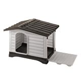 Ferplast Dog Villa 90 Plastik Köpek Kulübesi 88 cm x 72 cm x 65 cm