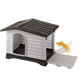 Ferplast Dog Villa 90 Plastik Köpek Kulübesi 88 cm x 72 cm x 65 cm