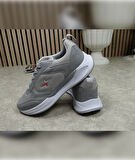 Günlük Fileli Nefes Alabilen Erkek Bağcıklı Kalın Taban Hafif Rahat Yürüyüş Koşu Spor Ayakkabı 8011