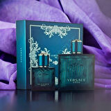 versace Eros Edt 100 ml + Edt 30 ml Erkek Parfüm Seti 8011003843909