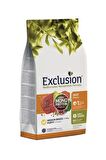 Exclusion Monoprotein Sığır Etli ve Narlı Düşük Tahıllı Orta Irk Yavru Köpek Maması 12 Kg