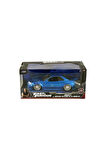 1:24 Hızlı Ve Öfkeli Fast And Furious Brian's Nissan Skyline GT-R [BNR34] Mavi Model Araba