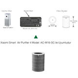 Xiaomi Smart Air Purifier 4 Filtre Uyumlu AC-M16-SC Akıllı Hava Temizleyici Filtre Çipli