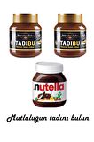 Abdurrahman Tatlıcı Tadıbu 330 gr x 2 Adet + Nutella 400 gr