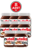 Kakaolu Fındık Krem Çikolata 400 G 8 Adet