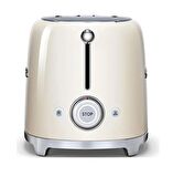 Smeg TSF01CREU Retro Krem 2X1 Slot Ekmek Kızartma Makinesi