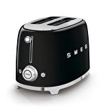 SMEG 50'S Style Retro Siyah Ekmek Kızartma Makinesi