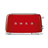 Smeg Kırmızı 2X4 Ekmek Kızartma Makinesi