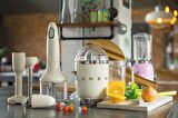 SMEG 50'S Style Retro Krem El Blender Seti