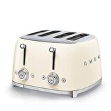 SMEG 50'S Style Retro Krem Ekmek Kızartma Makinesi