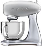 Smeg SMF02SVEU Hamur Karıştırma Makinesi Full Retro Gümüş